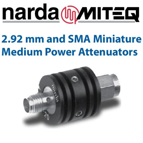 4776-20 Fixed Attenuators <br>DC - 18 GHz SMA 中功率 衰減器