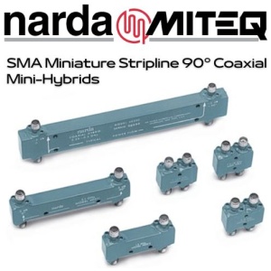 4034C Hybrid Coupler <br>0.25–16 GHz SMA 微型帶線 90° 同軸迷你 混合耦合器