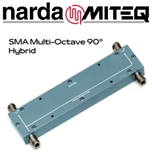 4358 Hybrid Coupler <br>0.5–8 GHz SMA 多倍頻段 90° 混合耦合器