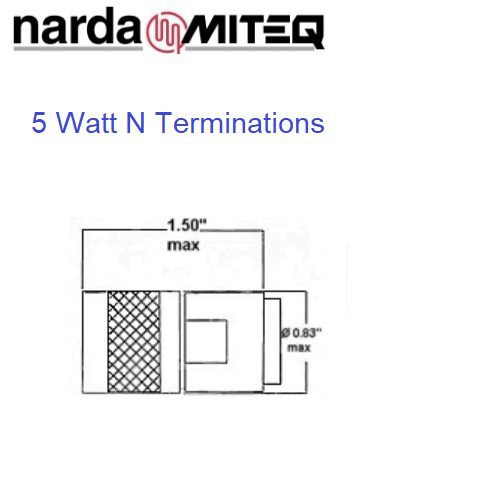 T0525 Termination <br>DC-8GHz 5W 終端 負載 N(m)