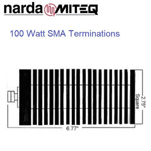 T10014 Termination <br>DC-4GHz 100W 終端 負載 SMA(m)