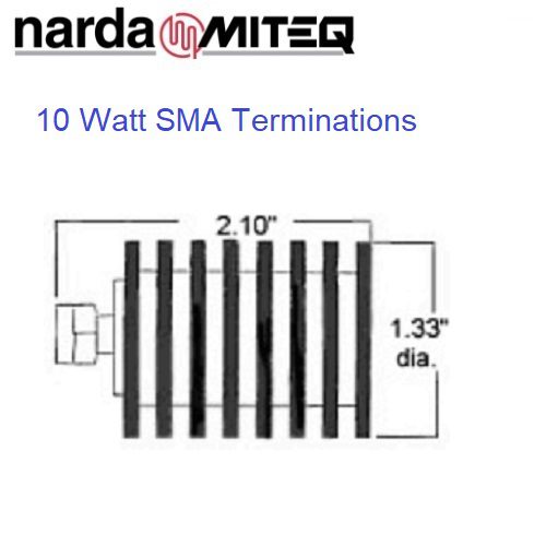 T1015 Termination <br>DC-8GHz 10W 終端 負載 SMA(m)