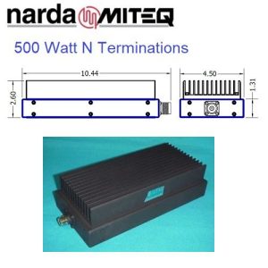 T50024 Termination <br>2-4.2GHz 500W 終端 負載 N(m)