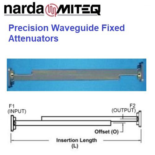 Precision Waveguide Fixed Attenuators <br>精密定值 波導 衰減器