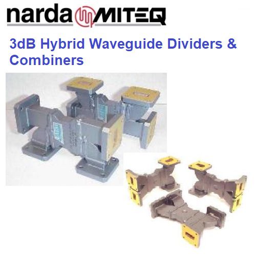 3dB Hybrid Waveguide Dividers & Combiners <br>3dB混合式波導分路器/合路器