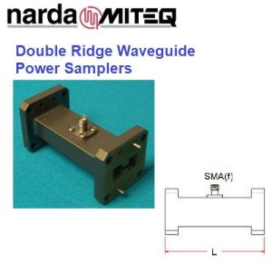 Double Ridge Waveguide Power Samplers <br>雙脊波導功率取樣器 3阜 SMA、2.29mm