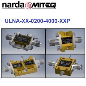 ULNA-XX-0200-4000-XXP <br>2.0 - 40.0 GHz 超低雜訊放大器