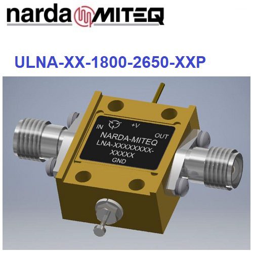 ULNA-XX-1800-2650-XXP <br>18.0 - 26.5 GHz 超低雜訊放大器